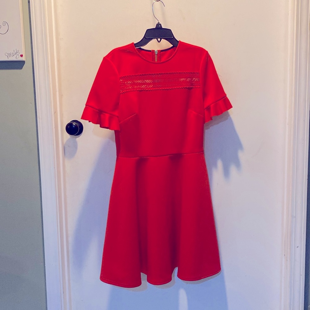 My daughter wore this to a pageant interview. The judges loved it! Sleek Red